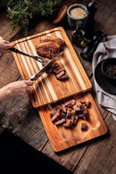 Kit Tábua + Bandeja para Churrasco Tramontina 40x30 cm