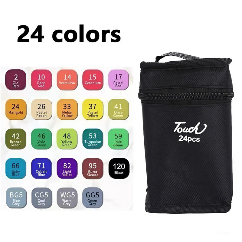 Kit Livro Colorir URSO BOB (Rosa) + 24 Canetas 