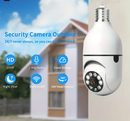 Câmera Lâmpada de segurança Wi-fi IP sem fio 360