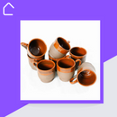 Jogo Caneca Aurora 8 Unidades + Brinde