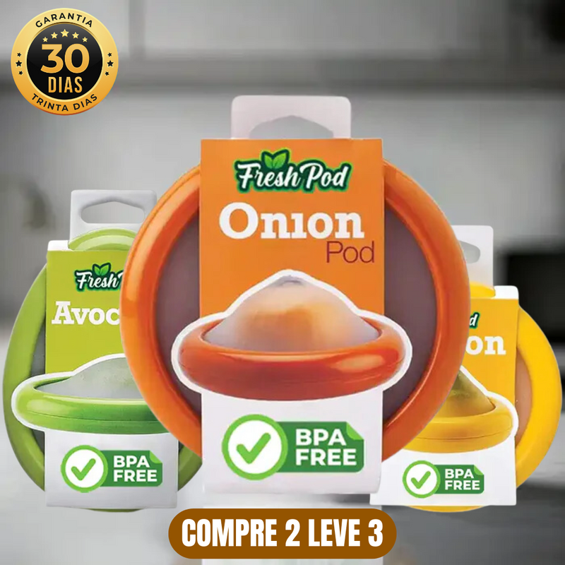 [COMPRE 10 LEVE 20] FreshPod Vedação Hermética - Guarde seus alimentos por muito mais tempo