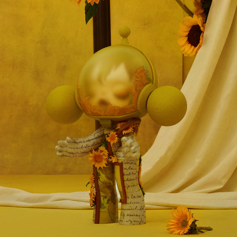 Girassóis do Museu Van Gogh -MEGA α SKULLPANDA - LANÇAMENTO EXCLUSIVO