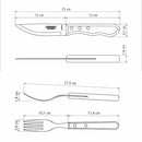 Jogo de Talheres para Churrasco Jumbo Tramontina
