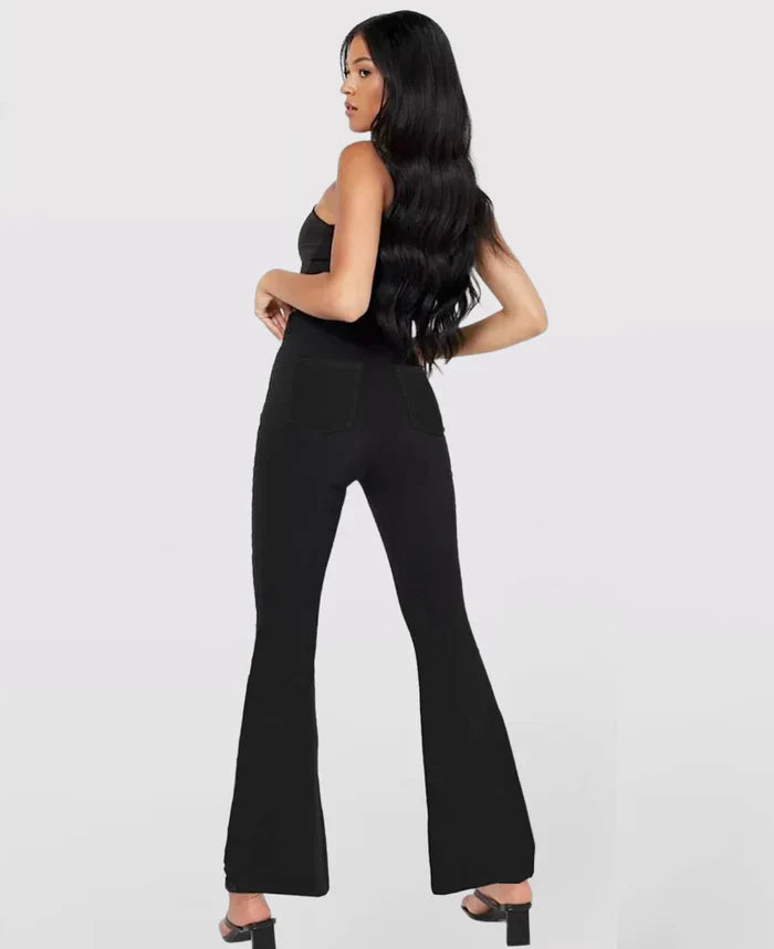 (Compre 1 Leve 3) Calça Jeans de Cintura Alta Cruzada