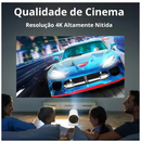 Projetor Smart TV 4k- O cinema portátil - Magicube