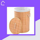 Cesto de Roupas BambooCircle