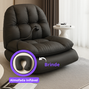 Poltrona JetAir Inflável Com Bomba Elétrica + 1 Brinde: Almofada Inflável para Pescoço