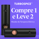 (COMPRE 1 LEVE 2) Moedor De Temperos Elétrico TurboSpice™  Luxo, Praticidade e Tecnologia