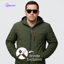 Jaqueta MountainShield® Impermeável + Brinde: Faca Holder Aço Inox