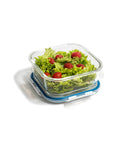 Pote Hermético de Vidro Quadrado 1,2L