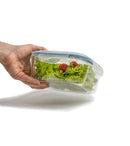 Pote Hermético de Vidro Quadrado 1,2L