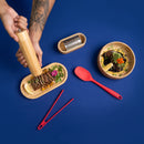 Espátula de Silicone Duplo Redonda Pequena