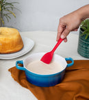 Espátula de Silicone Duplo Redonda Pequena