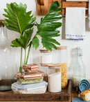 Pote Hermético de Vidro Retangular 1040ml Oikos