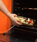 Pote Hermético de Vidro Retangular 1040ml Oikos