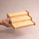 Rack Escadinha Organizador Extensível de Bambu
