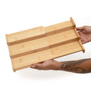 Rack Escadinha Organizador Extensível de Bambu