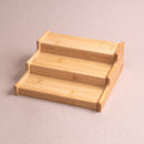Rack Escadinha Organizador Extensível de Bambu