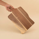 Tábua de Corte de Acácia Rústica 43cm