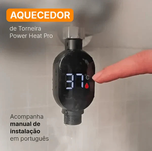 (COMPRE 1 LEVE 2) TermoLux™ – Controle a Temperatura da Sua Torneira com Precisão Total!