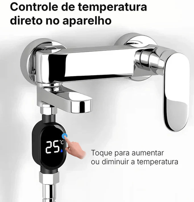 (COMPRE 1 LEVE 2) TermoLux™ – Controle a Temperatura da Sua Torneira com Precisão Total!