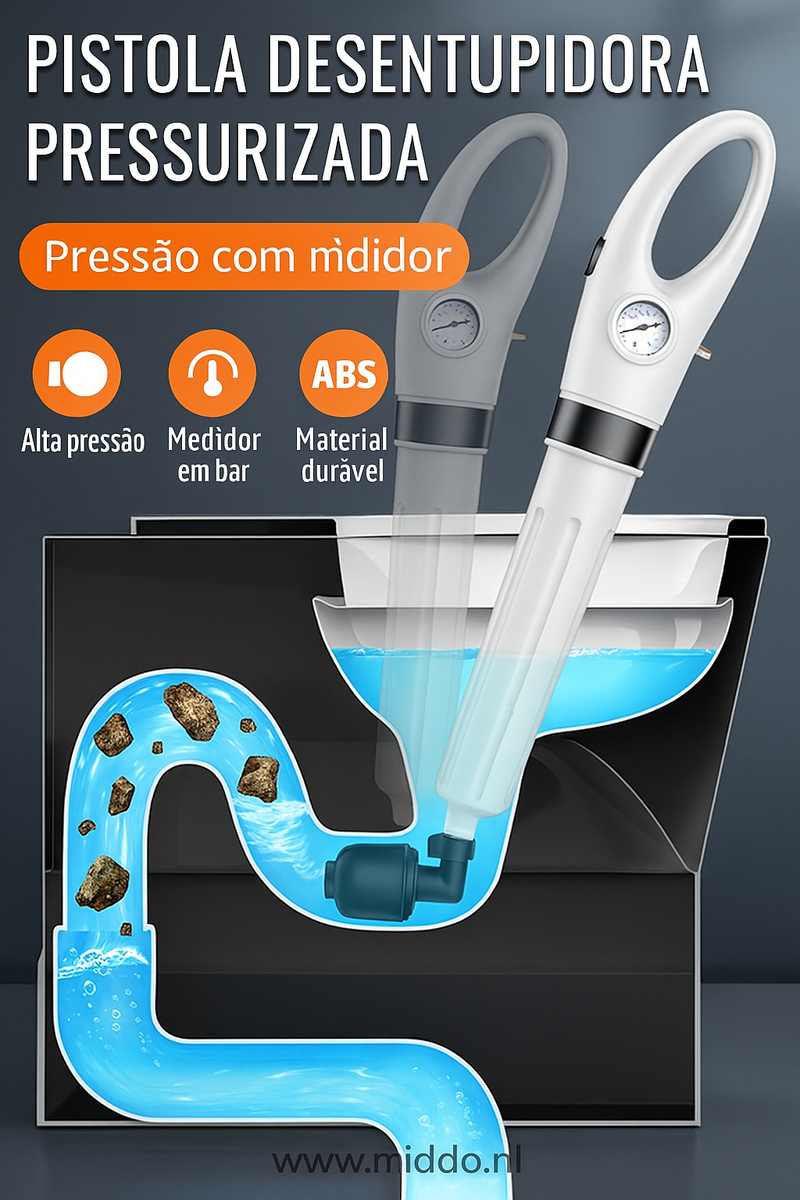 DrenoMax™ – O Desentupidor de Alta Pressão Que Elimina Qualquer Entupimento em Segundos!