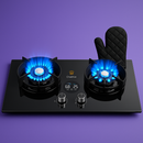 ChefHot™ Fogão Elétrico Portátil 100% Elétrico + Luva Térmica de Brinde (não precisa de gás)