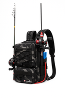 FishMaster™ Pro Kit Profissional de Pesca Com Mochila, Vara, Carretilha e Acessórios