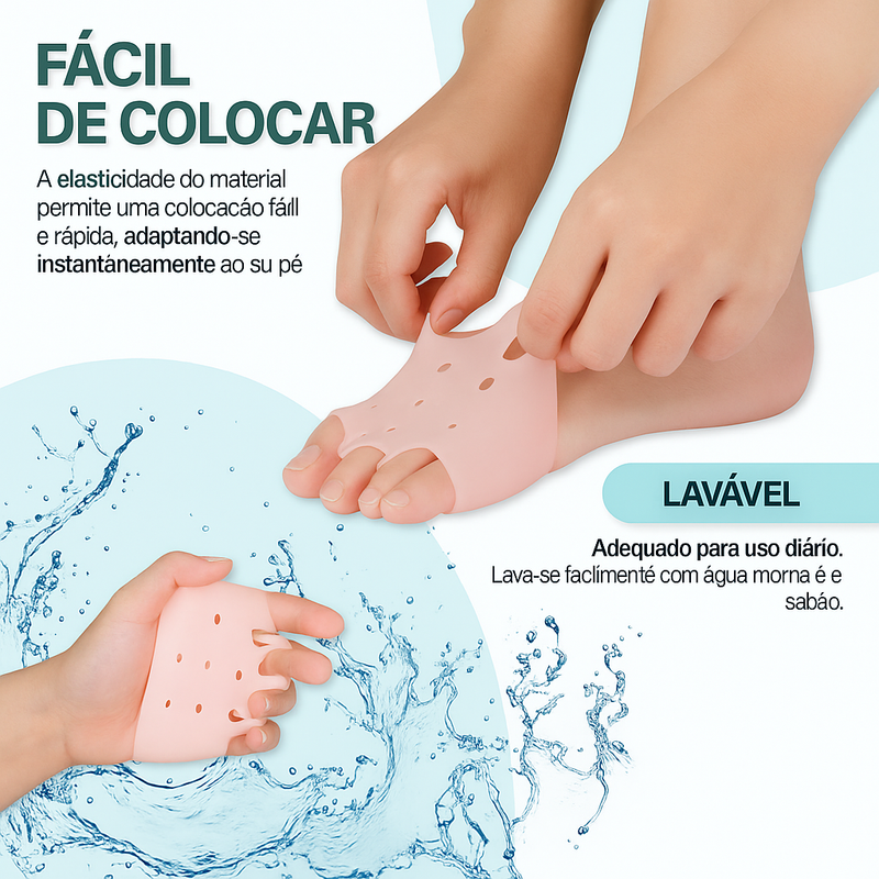 (COMPRE 1 PAR LEVE 3) ALÍVIOFLEX™ – CONFORTO E PROTEÇÃO EM CADA PASSO!