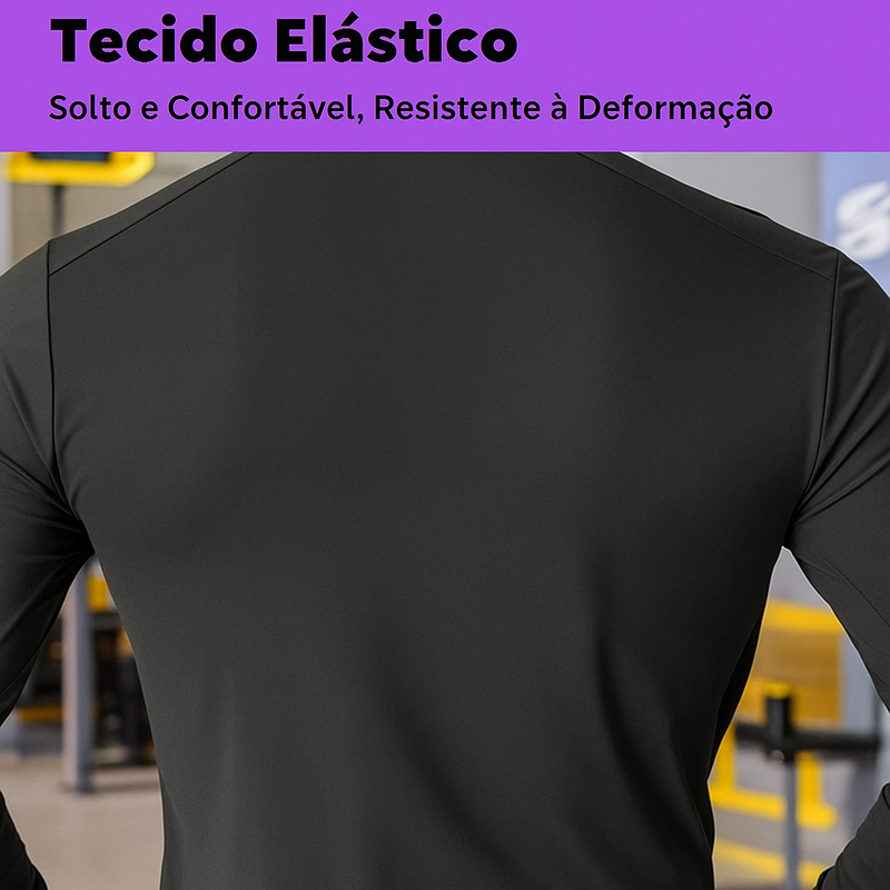 (COMPRE 1 LEVE 2) Conjunto TurboFit Dry — Roupa Esportiva Unissex de Alta Performance