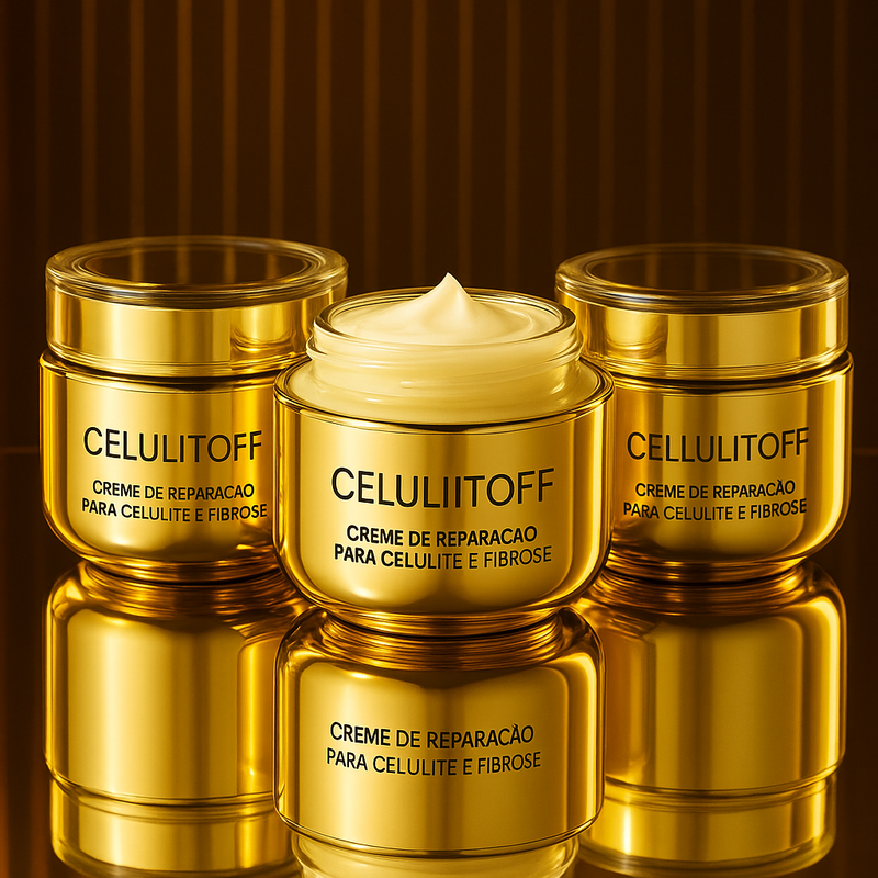 (COMPRE 3 LEVE 5) CELULITOFF® – CELULITE NUNCA MAIS! RESULTADOS IMPACTANTES EM TEMPO RECORD!