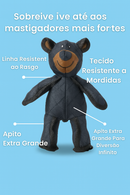 (COMPRE 1 LEVE 3) URSOFORTE™ – O Brinquedo Indestrutivel Que Seu Cachorro Vai Amar!