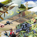 FishMaster™ Pro Kit Profissional de Pesca Com Mochila, Vara, Carretilha e Acessórios