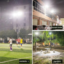 EcoLuz™ Iluminação Profissional, Pôtencia e Custo Zero! Para Chácaras, Quintal, Comércio e Ruas - Parede ou Poste