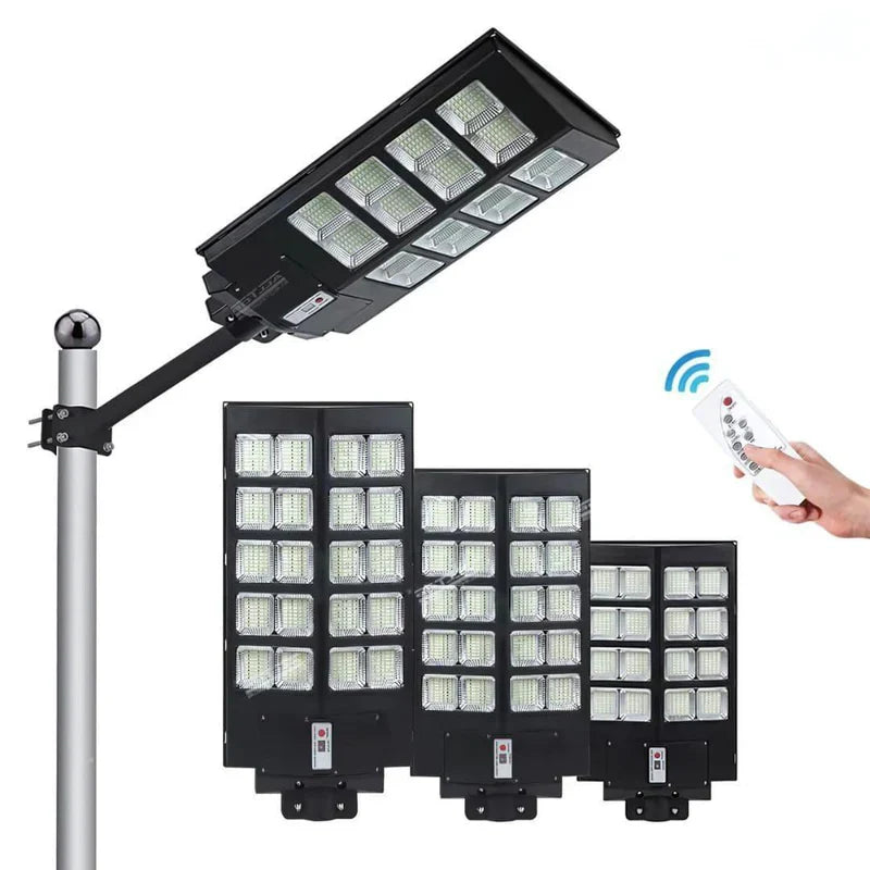 EcoLuz™ Iluminação Profissional, Pôtencia e Custo Zero! Para Chácaras, Quintal, Comércio e Ruas - Parede ou Poste