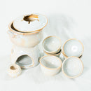 Jogo de Fondue Artesanal Completo 9 Peças