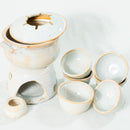 Jogo de Fondue Artesanal Completo 9 Peças