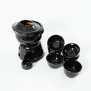 Jogo de Fondue Artesanal Completo 9 Peças