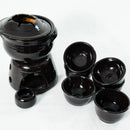 Jogo de Fondue Artesanal Completo 9 Peças