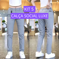 (COMPRE 3 LEVE 5) Calça Social Luxe