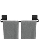 Kit Acessórios Para Banheiro Com Ventosa Preto 4 Peças