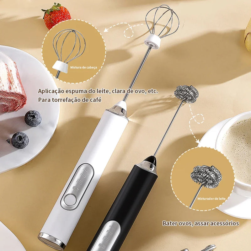 MixMasterPro™ – Mixer Elétrico 2 em 1 - SABOR, CREMOSIDADE E PRATICIDADE + 2 Cabeças de BRINDE
