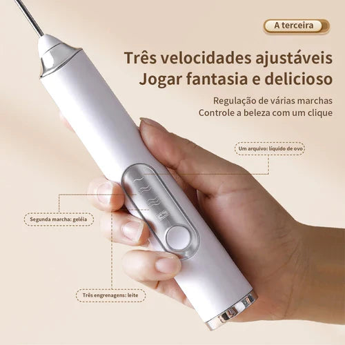 MixMasterPro™ – Mixer Elétrico 2 em 1 - SABOR, CREMOSIDADE E PRATICIDADE + 2 Cabeças de BRINDE