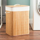 Cesto de Roupa Suja BambooLuxe