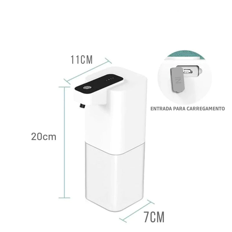 Dispenser de Sabão Líquido Automático Inteligente