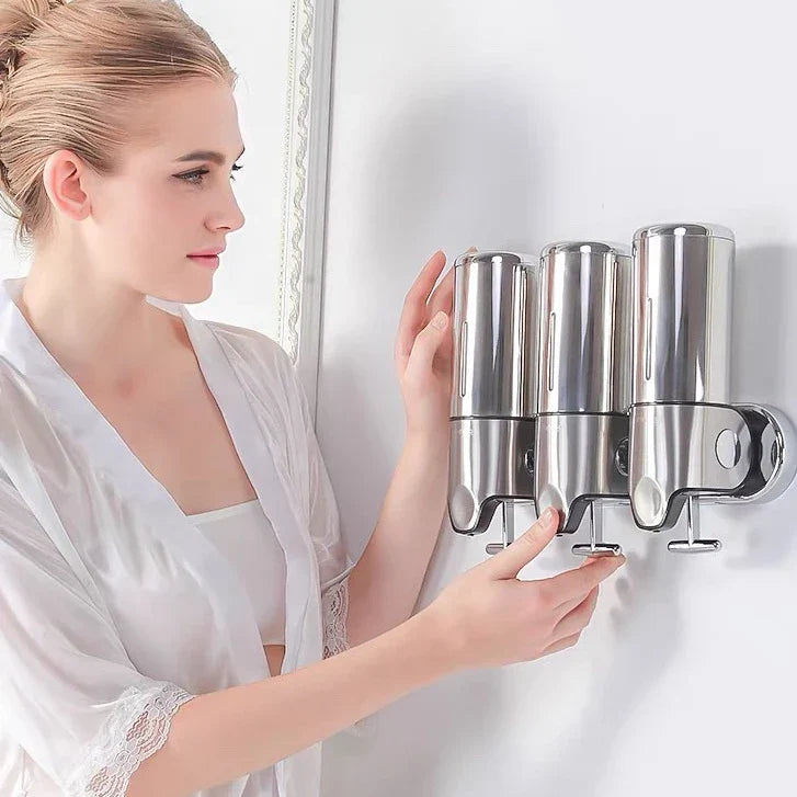 Dispenser Manual Para Sabonete Líquido e Shampoo