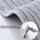 Jogo de Tapete para Banheiro 3 Peças Antiderrapante e Confortável