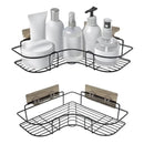 Kit 2 Prateleira Para Banheiro Canto Porta Shampoo