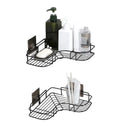 Kit 2 Prateleira Para Banheiro Canto Porta Shampoo