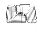 Kit 2 Prateleira Para Banheiro Canto Porta Shampoo